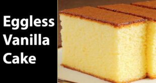 Make Eggless Vanilla Cake