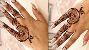 Finger Mehndi Design